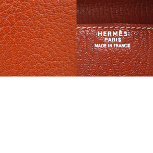 美品 エルメス キリウス ビジネスバッグ ブッフル ブラウン D刻印 1123【中古】HERMES