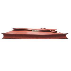 美品 エルメス キリウス ビジネスバッグ ブッフル ブラウン D刻印 1123【中古】HERMES