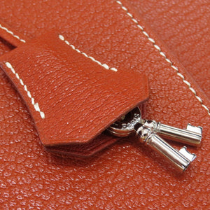 美品 エルメス キリウス ビジネスバッグ ブッフル ブラウン D刻印 1123【中古】HERMES