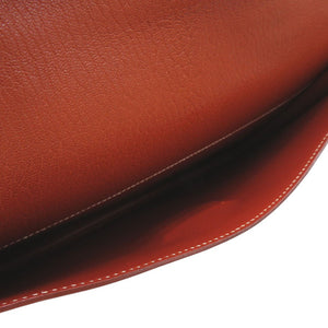 美品 エルメス キリウス ビジネスバッグ ブッフル ブラウン D刻印 1123【中古】HERMES