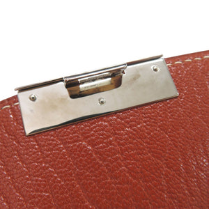 美品 エルメス キリウス ビジネスバッグ ブッフル ブラウン D刻印 1123【中古】HERMES