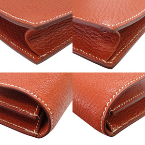 美品 エルメス キリウス ビジネスバッグ ブッフル ブラウン D刻印 1123【中古】HERMES