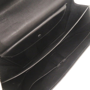 エルメス ヴィンテージ レザー ブラック ハンドバッグ 黒 1126【中古】HERMES