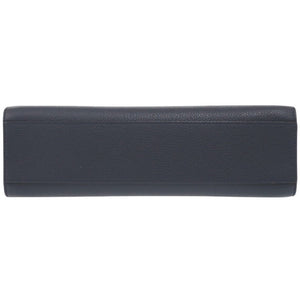 新品同様 エム シー エム 2WAY レザー ネイビー ハンドバッグ 1128【中古】MCM