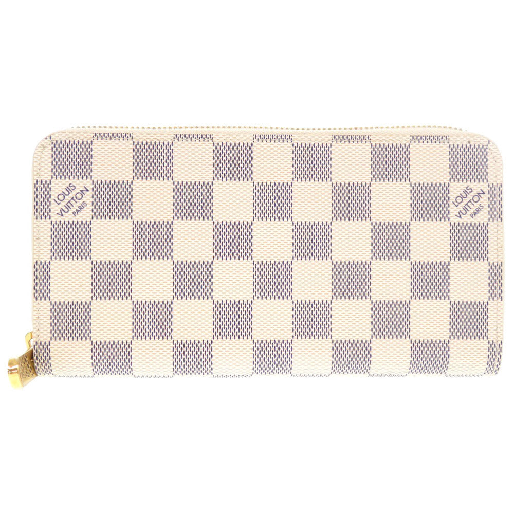 未使用 ルイ ヴィトン ジッピーウォレット ダミエ アズール N41660 長財布 LV 1131 【中古】 LOUIS VUITTON
