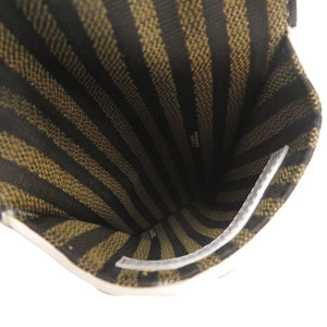 新品同様 フェンディ フォンホルダー バッグチャーム ムートン/レザー ホワイト ポーチ 白 1148【中古】FENDI