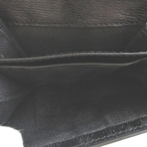 未使用 グッチ レザー 035・2118・2292 Gロゴ ブラック 黒 Wホック財布 財布 1154【中古】GUCCI