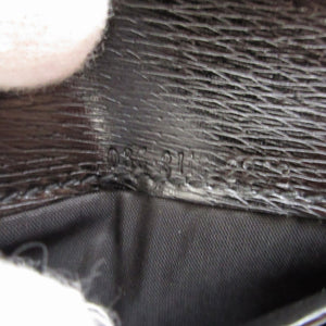 未使用 グッチ レザー 035・2118・2292 Gロゴ ブラック 黒 Wホック財布 財布 1154【中古】GUCCI