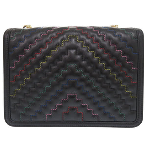 新品同様 サルヴァトーレフェラガモ ガンチーニ レザー マルチカラー チェーンショルダーバッグ ショルダーバッグ 1155【中古】Salvatore Ferragamo