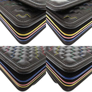 新品同様 サルヴァトーレフェラガモ ガンチーニ レザー マルチカラー チェーンショルダーバッグ ショルダーバッグ 1155【中古】Salvatore Ferragamo