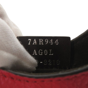 美品 フェンディ フォンホルダー 7AR944 レザー レッド ショルダーバッグ 赤 1178【中古】FENDI