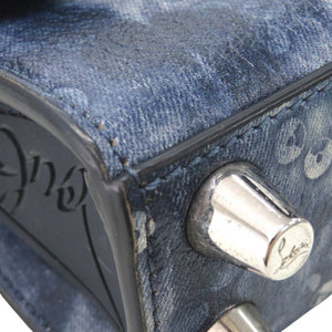 新品同様 クリスチャンルブタン パロマナノ 2WAY ミニバッグ ショルダーバッグ レザー ネイビー 1198【中古】Christian Louboutin