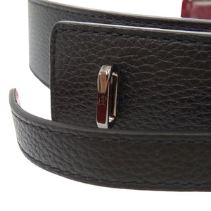 未使用品 クリスチャンルブタン ウエストベルト スタッズ レザー ブラック 1202【中古】Christian Louboutin