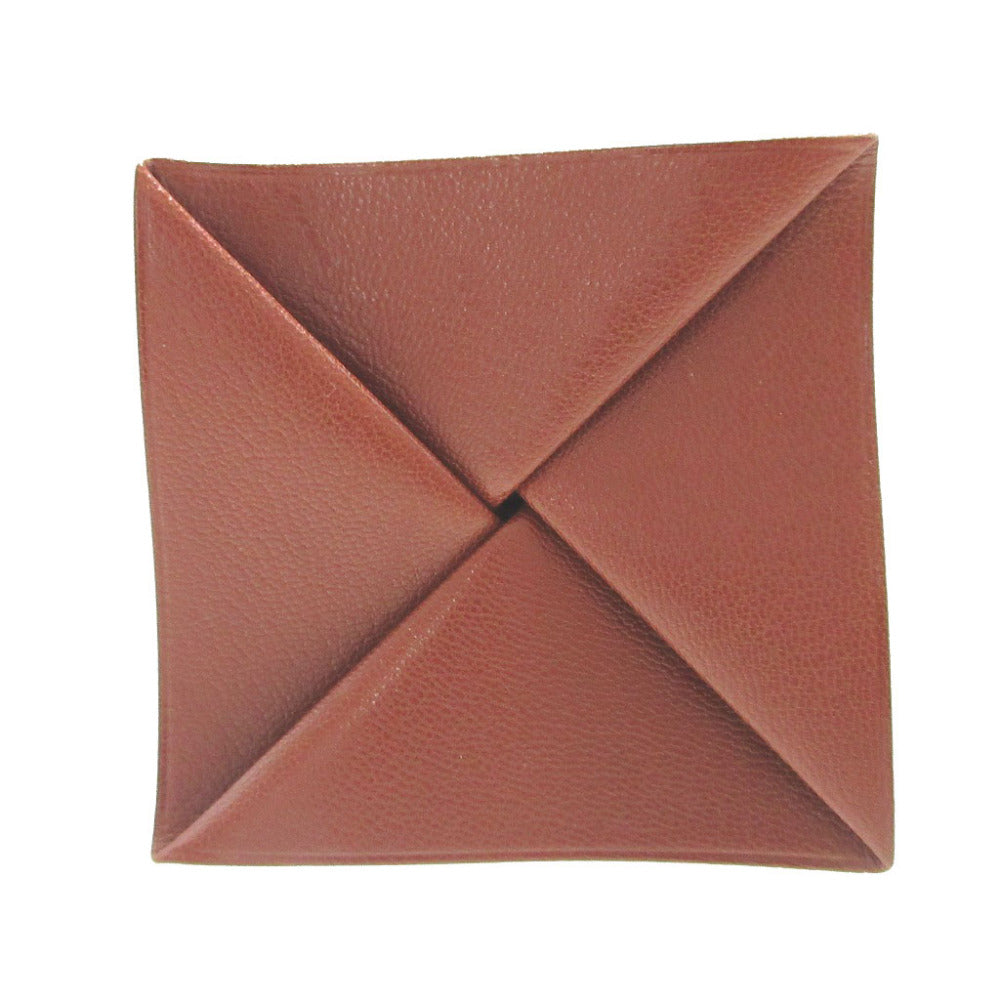 新品同様 エルメス ズールー シェーブル □A(2017年製) ブラウン 茶 コインケース 財布 1213【中古】HERMES