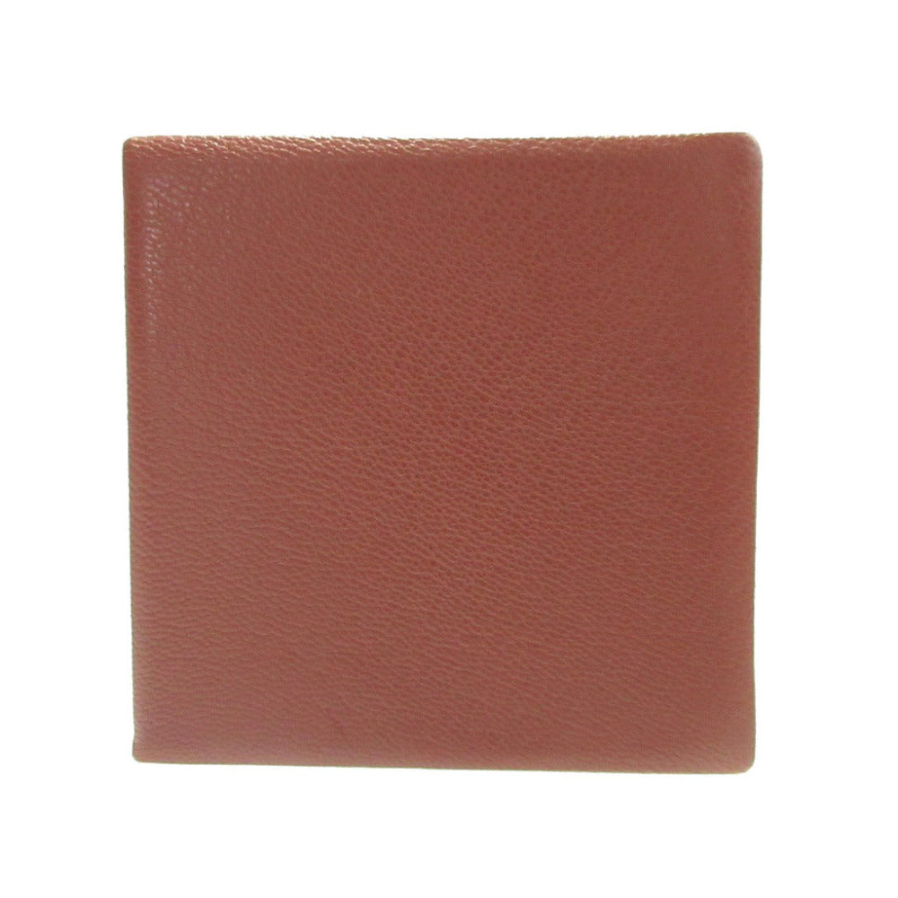 新品同様 エルメス ズールー シェーブル □A(2017年製) ブラウン 茶 コインケース 財布 1213【中古】HERMES