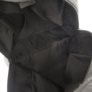 美品 グッチ 124542 GGキャンバス レザー ブラック ミニ ハンドバッグ 黒 1225【中古】GUCCI