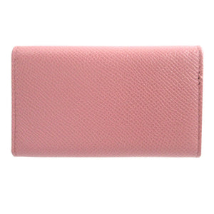 新品同様 ブルガリ ブルガリブルガリ レザー ピンク 6連キーケース 1254【中古】BVLGARI