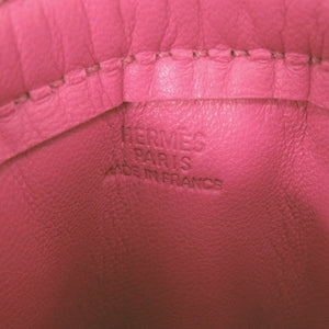 美品 エルメス ポシェットピロー PM アニョーミロ ピンク系 ポーチ 1294【中古】HERMES