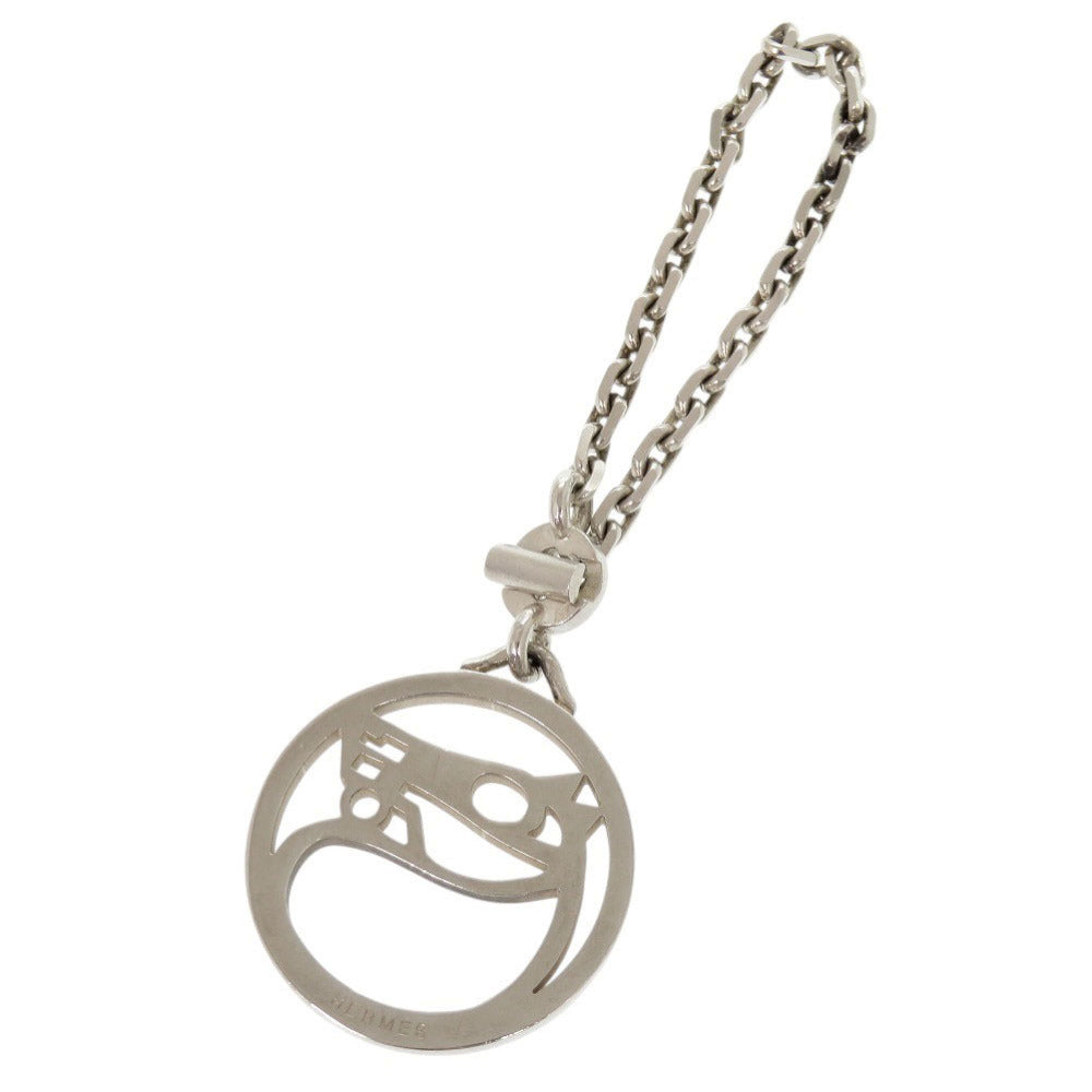 エルメス ホース 馬 シルバー925 チャーム キーホルダー 1295【中古】HERMES