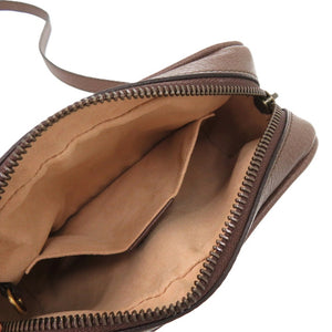 新品同様 グッチ×ディズニー ドナルド 648124 GGスプリーム PVC レザー ブラウン 茶 ショルダーバッグ 1307【中古】GUCCI