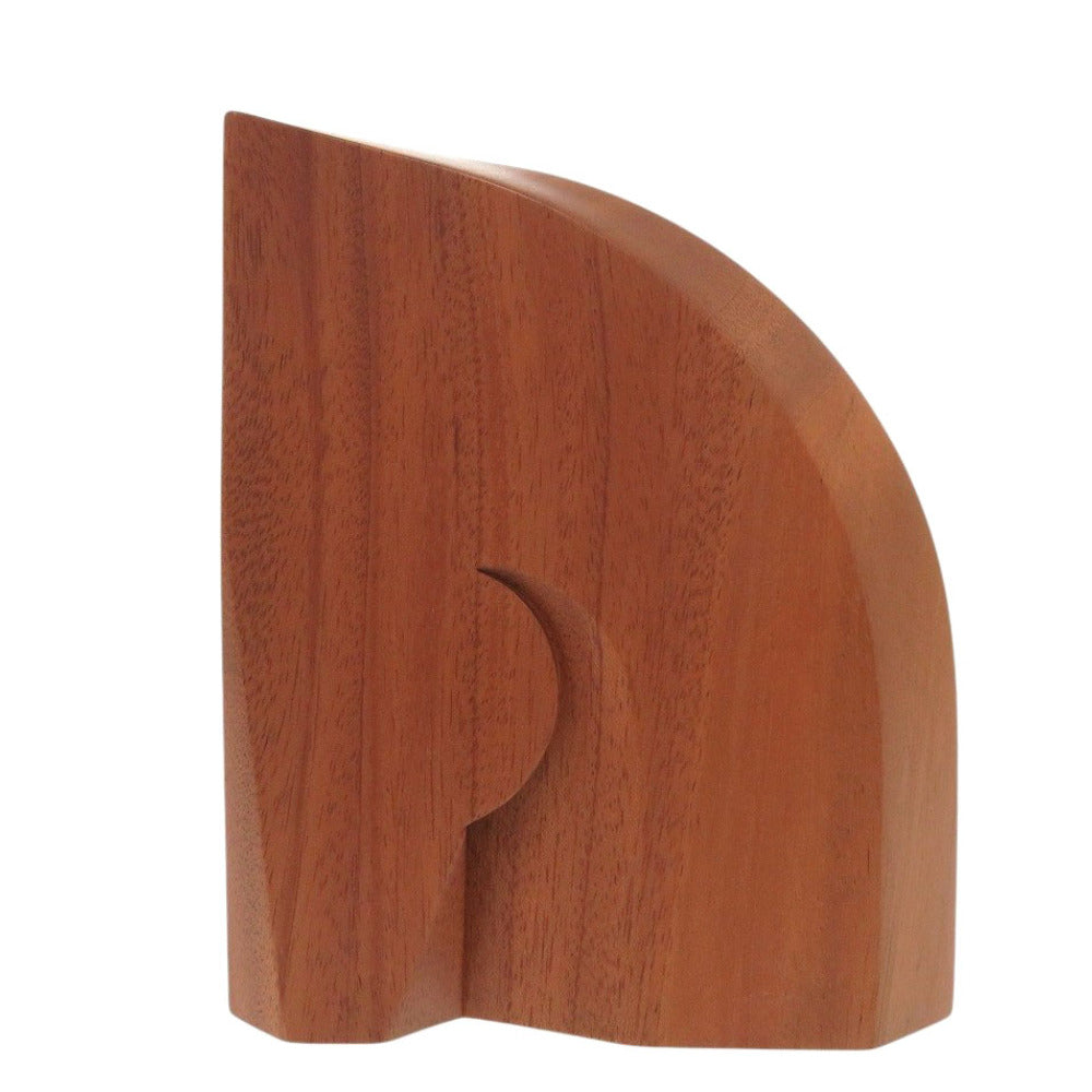 未使用 エルメス ブックエンド アルザン ウッド トリヨンH フォーヴ ブラウン 1310【中古】HERMES