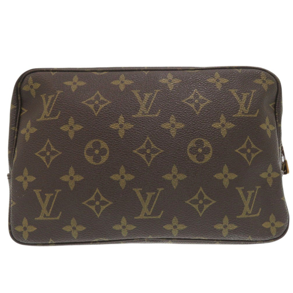 美品 ルイ ヴィトン アクセサリーポーチ 小物入れ セカンドバッグ トゥルースワレット M47524 ポーチ モノグラム ブラウン LV 1324【中古】LOUIS VUITTON