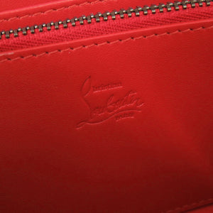 新品同様 クリスチャンルブタン パネトーネ 1165044 レザー BALMORE カーキ ラウンドファスナー 長財布 1337【中古】Christian Louboutin