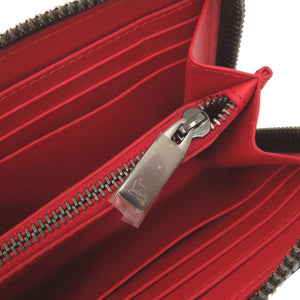 新品同様 クリスチャンルブタン パネトーネ 1165044 レザー BALMORE カーキ ラウンドファスナー 長財布 1337【中古】Christian Louboutin