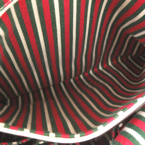 美品 グッチ インターロッキングG トートバッグ ショルダーバッグ 182492 GGキャンバス レザー ベージュ 1346【中古】GUCCI