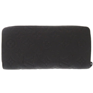 美品 ルイ ヴィトン ジッピーウォレット ヴェルティカル ブラック ノワール M69047 ICタグ トリヨンレザー 長財布 黒 LV 1372 【中古】 LOUIS VUITTON