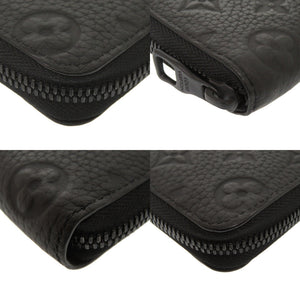 美品 ルイ ヴィトン ジッピーウォレット ヴェルティカル ブラック ノワール M69047 ICタグ トリヨンレザー 長財布 黒 LV 1372 【中古】 LOUIS VUITTON