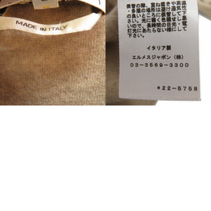 美品 エルメス クルーネック ニット プルオーバー スウェット パイピング Crewneck sweater ウール カシミヤ 1384【中古】HERMES