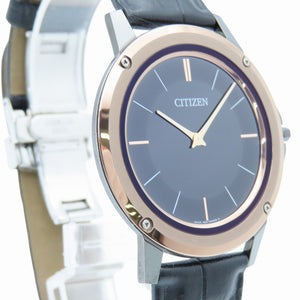 美品 シチズン
 エコドライブ ワン AR5025-08E 腕時計
 ステンレススチール ブラック 1388
【中古】CITIZEN メンズ