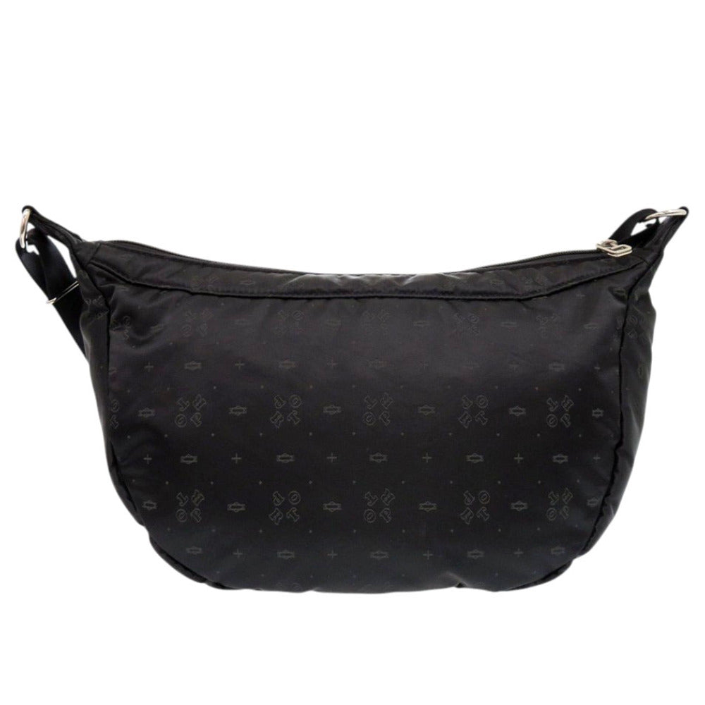 美品 ポーター POTR モノグラム 998 19525 ナイロン ブラック ショルダーバッグ 黒 1394【中古】PORTER