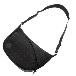 美品 ポーター POTR モノグラム 998 19525 ナイロン ブラック ショルダーバッグ 黒 1394【中古】PORTER