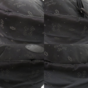 美品 ポーター POTR モノグラム 998 19525 ナイロン ブラック ショルダーバッグ 黒 1394【中古】PORTER