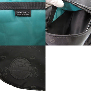 美品 ポーター POTR モノグラム 998 19525 ナイロン ブラック ショルダーバッグ 黒 1394【中古】PORTER