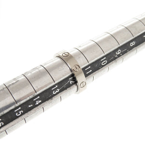 新品同様 カルティエ ミニラブ K18WG 750WG #52 ホワイトゴールド リング 指輪 ジュエリー 1426【中古】CARTIER