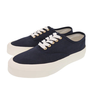 未使用 メゾンキツネ CU04706WW9000 P480 キャンバス ラバー ネイビー スニーカー 1436【中古】MAISON KITSUNE