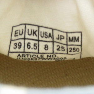 新品同様 メゾンキツネ キャンバス ラバー ブルー ストライプ スニーカー サイズ25cm 1439【中古】MAISON KITSUNE