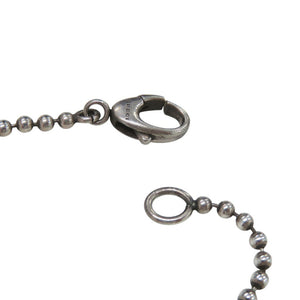 美品 グッチ ドッグタグ 紋章 クレスト エンブレム ネックレス シルバー925 1445【中古】GUCCI