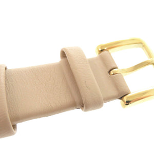 新品同様 ケイトスペード 1YRU0484 SS レザー アイボリー ゴールド クオーツ 腕時計 1454【中古】Kate Spade