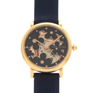 マークバイマークジェイコブス クラシック MJ1628 ネイビー SS レザー クオーツ 腕時計 1461【中古】MARC BY MARC JACOBS