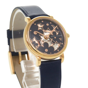 マークバイマークジェイコブス クラシック MJ1628 ネイビー SS レザー クオーツ 腕時計 1461【中古】MARC BY MARC JACOBS