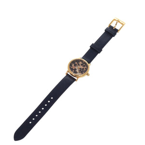 マークバイマークジェイコブス クラシック MJ1628 ネイビー SS レザー クオーツ 腕時計 1461【中古】MARC BY MARC JACOBS
