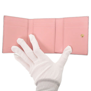 新品同様 フェンディ ニューイヤー コレクション FFファブリック 8M0480ATXVF1QIT ブラウン 三つ折り財布 1481【中古】FENDI