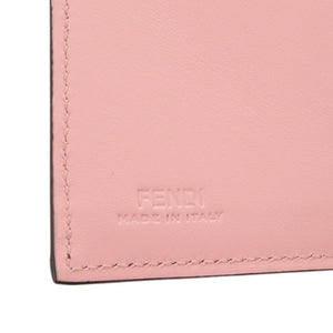 新品同様 フェンディ ニューイヤー コレクション FFファブリック 8M0480ATXVF1QIT ブラウン 三つ折り財布 1481【中古】FENDI