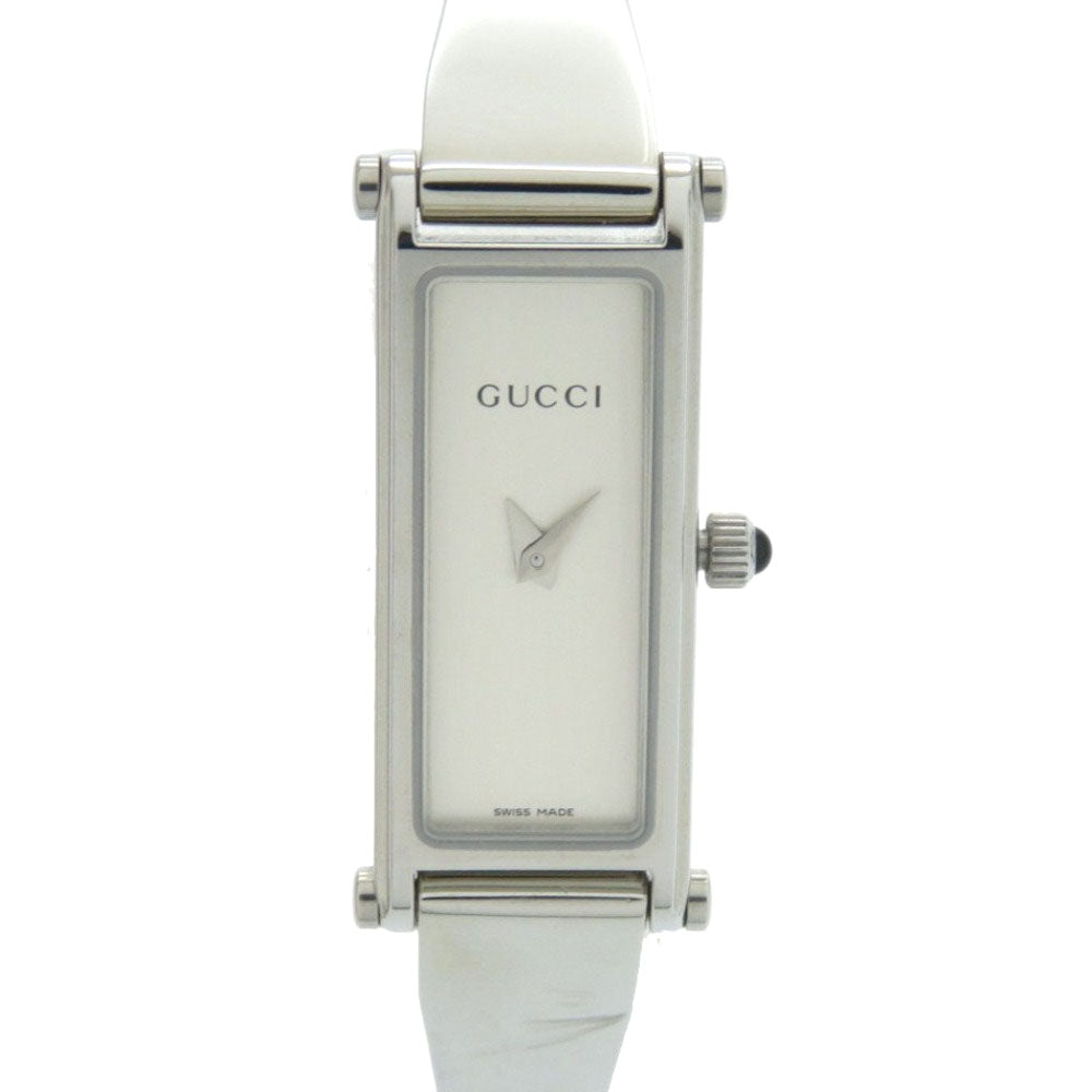 美品 グッチ 1500L SS シルバー クオーツ 腕時計 1484【中古】GUCCI