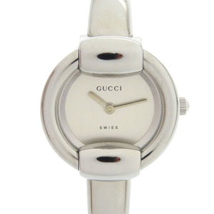 美品 グッチ 1400L SS シルバー クオーツ 腕時計 1488【中古】GUCCI