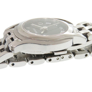 グッチ 5500L SS ブラック シルバー 黒文字盤 クオーツ 腕時計 1491【中古】GUCCI